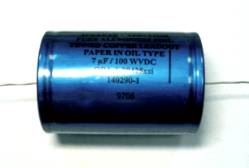 Speaker Capacitor alum-foil 7uf/100v